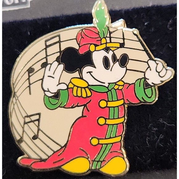 Disney Trading Pin 00001 Mickey‎ Mouse Bandleader Leader of the Band Vintage WDW - Picture 1 of 6